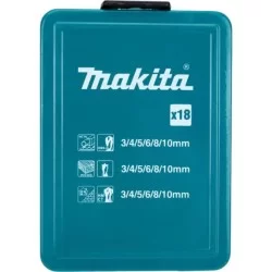 18 wierteł do stali betonu drewna Makita D-46202