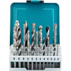 18 wierteł do stali betonu drewna Makita D-46202