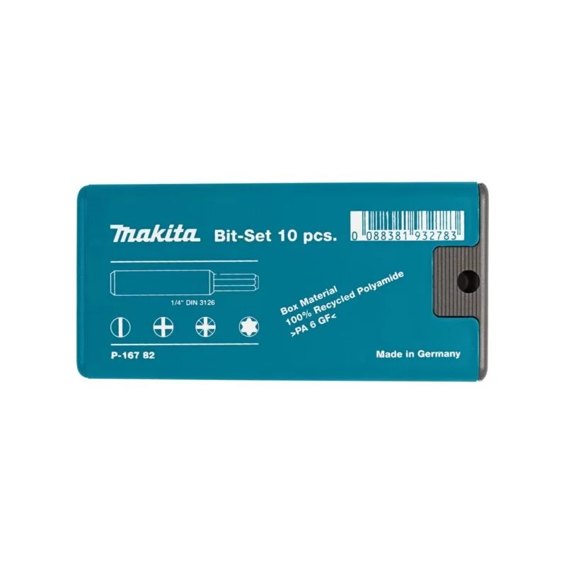Zestaw bitów 11 cz. PH PZ SL TORX Makita P-16782