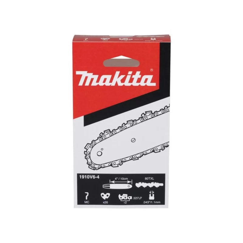 Łańcuch Makita 1910V6-4 do pilarek łańcuchowych z prowadnicą o długości 10 cm