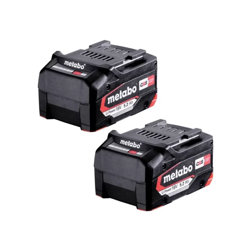 Klucz udarowy Metabo SSW 18 LTX 400 BL / 602205650 LiPOWER 18V 2x5,2Ah 620Nm 1/2'' walizka