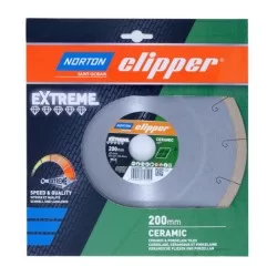 Tarcza diamentowa pełna Norton Clipper EXTREME CERAMIC soft 200x25,4 mm 70184603234