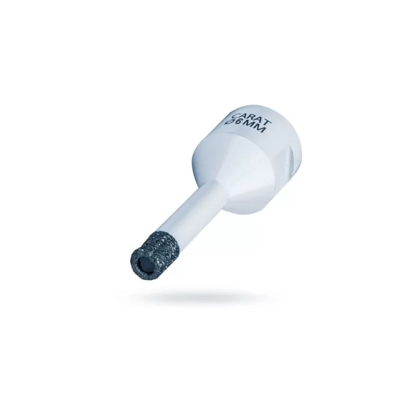 Otwornica diamentowa 6mm CARAT do GRESU na sucho