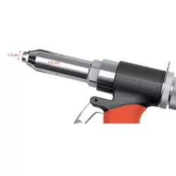 Nitownica pneumatyczna Yato YT-3618 2,4-6,4mm 1894kg