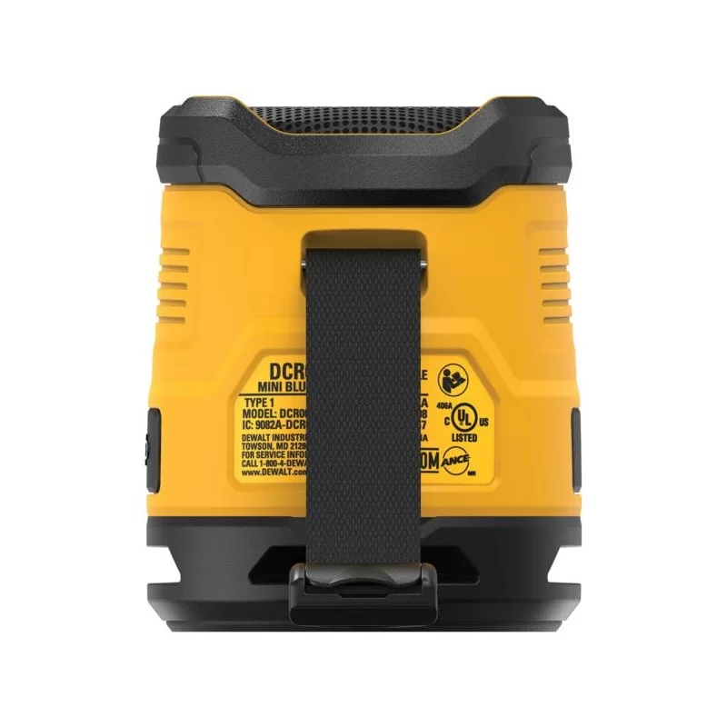 Głośnik budowlany Bluetooth IP67 5W DeWALT DCR009