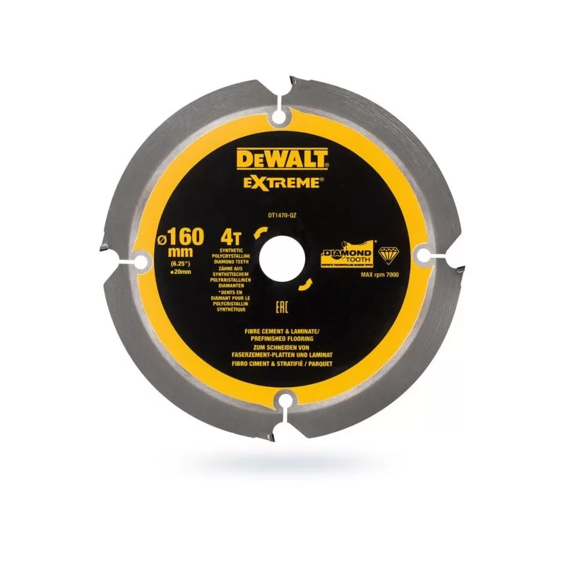 Piła tarczowa 165x4z x 20 Dewalt DT1470