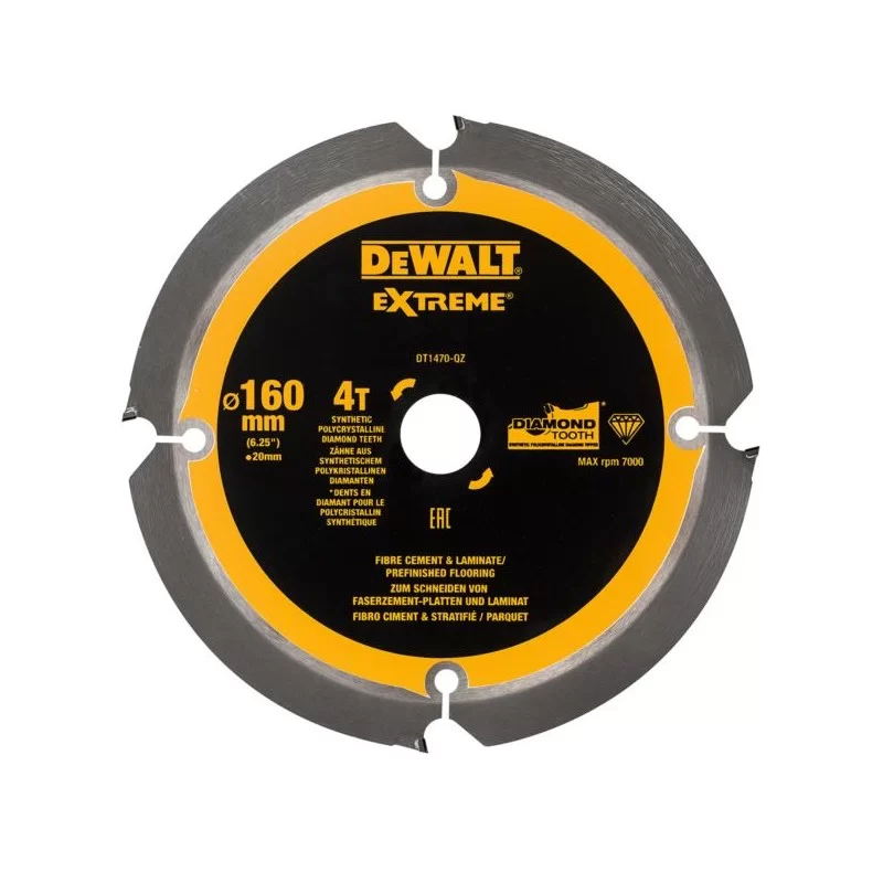 Piła tarczowa 165x4z x 20 Dewalt DT1470