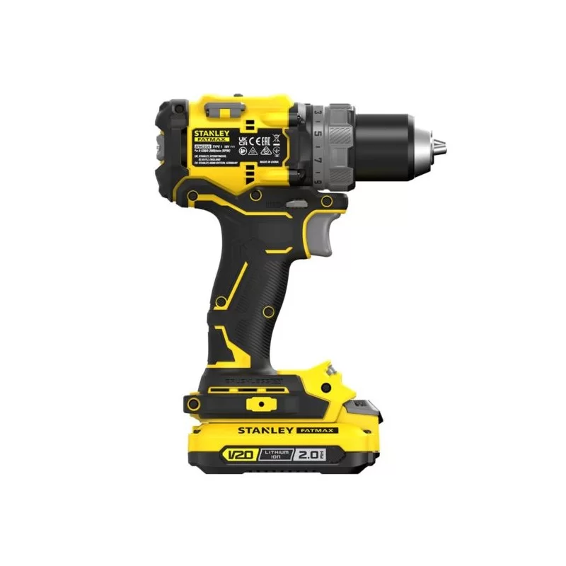 Wiertarko - wkrętarka STANLEY FATMAX SFMCD725D2K-QW V20 18V BL 80Nm 2x2Ah walizka