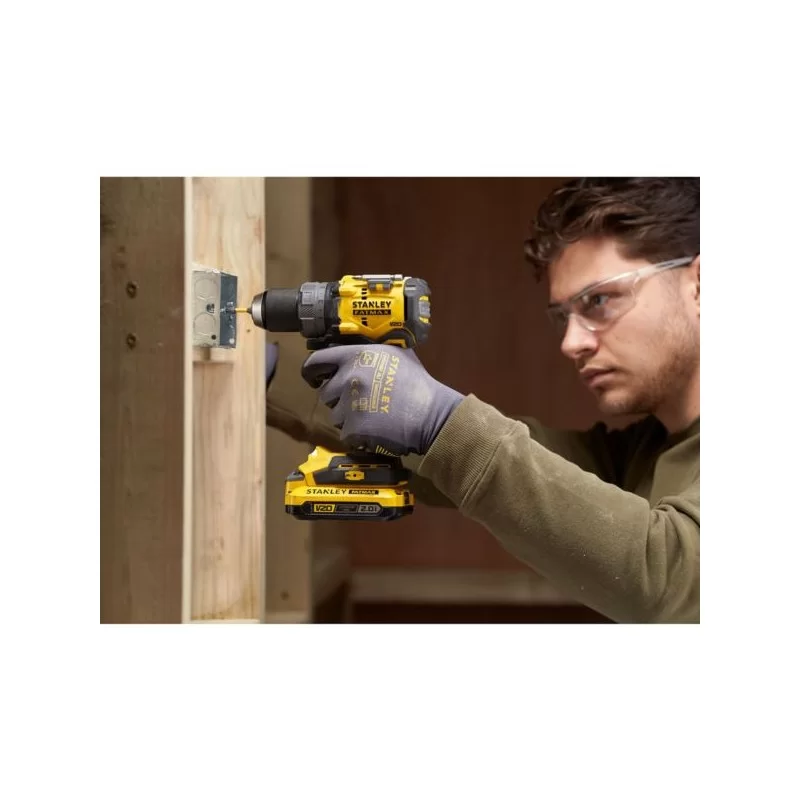 Wiertarko - wkrętarka STANLEY FATMAX SFMCD725D2K-QW V20 18V BL 80Nm 2x2Ah walizka