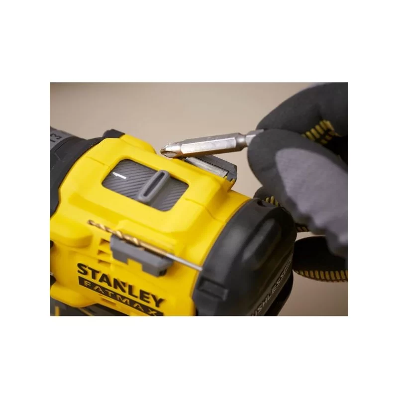 Wiertarko - wkrętarka udarowa STANLEY FATMAX SFMCD726D2K-QW V20 18V BL 80Nm 2x2Ah walizka