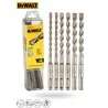 Zestaw 6 wierteł DEWALT DT60302 do betonu SDS+