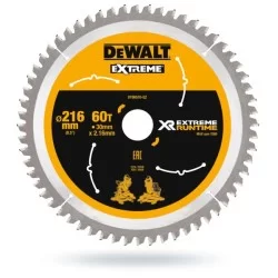 Piła tarczowa DEWALT DT99570 216x60zx30 widia XR