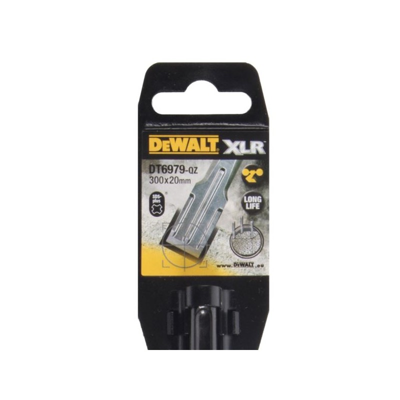 Dłuto płaskie DEWALT DT6979 SDS+ 20x300mm XLR