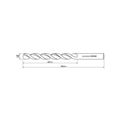 Wiertło udar do betonu 22x540/400 DeWALT SDS-MAX XLR DT60820