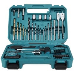 Zestaw bitów wierteł nasadek 60 cz. Makita E-15095