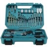 Zestaw bitów wierteł nasadek 60 cz. Makita E-15095