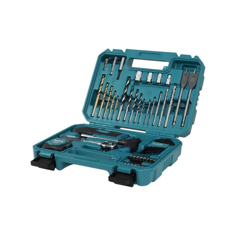 Zestaw bitów wierteł nasadek 60 cz. Makita E-15095