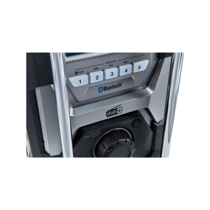Radio budowlane Makita MR004G Bluetooth FM/DAB/DAB+, AUX, USB