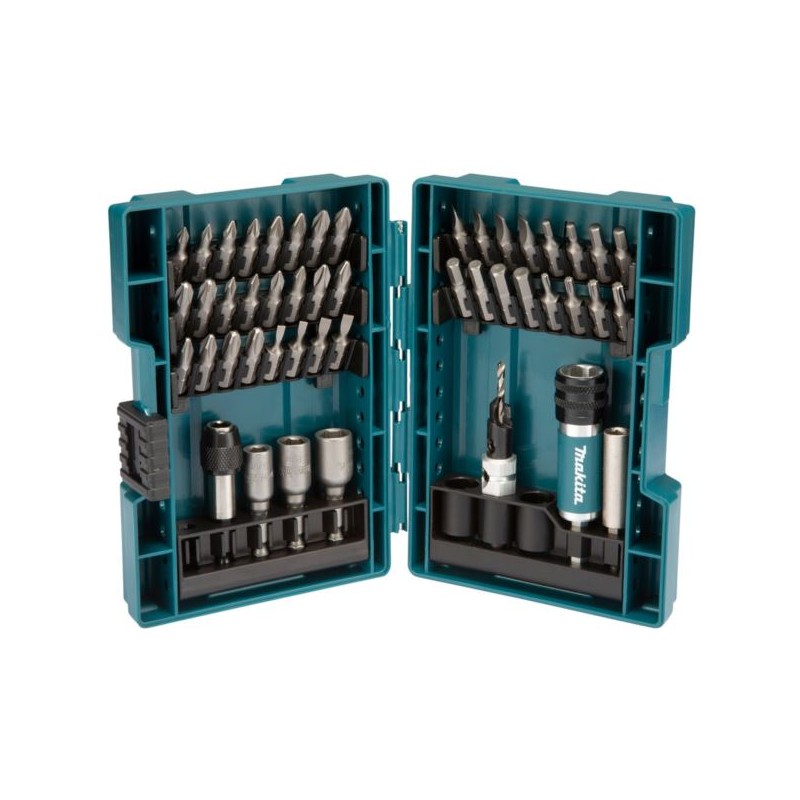 Zestaw bitów i nasadek 47 elementów Makita D-73461