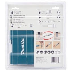 Zestaw bitów i nasadek 47 elementów Makita D-73461