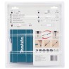 Zestaw bitów i nasadek 47 elementów Makita D-73461