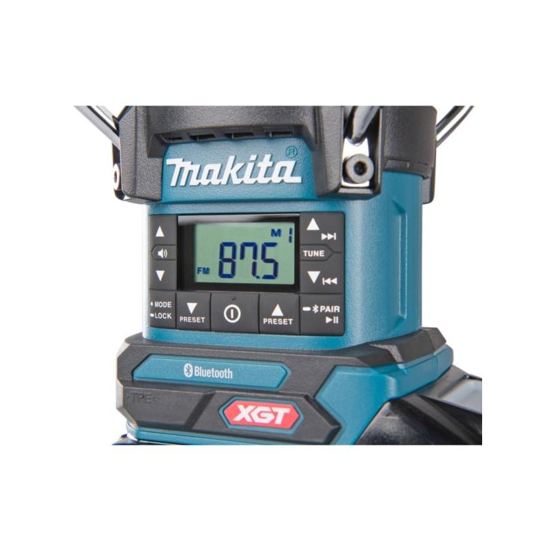 Radio budowlane z lampą i latarką XGT MAKITA MR010GZ
