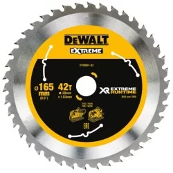 Piła tarczowa 165x42z x20 z widią FlexVolt DeWalt