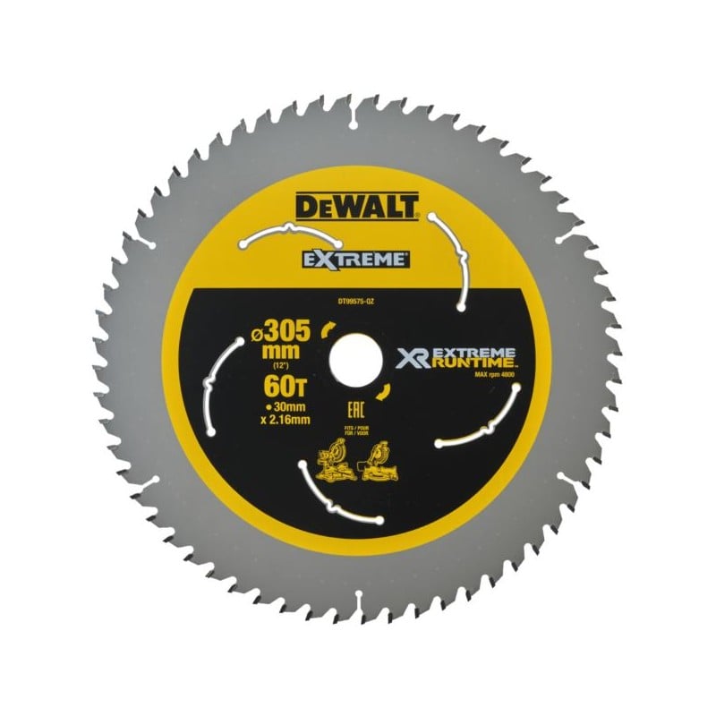Tarcza 305x30mm do drewna EXTREME DeWALT DT99575