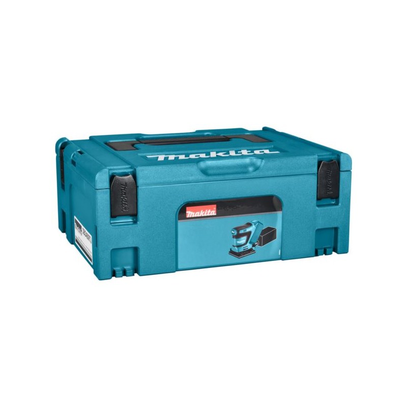 Akumulatorowa szlifierka oscylacyjna Makita DBO480ZJ LXT 18V 112x102mm 1,5mm BODY, walizka