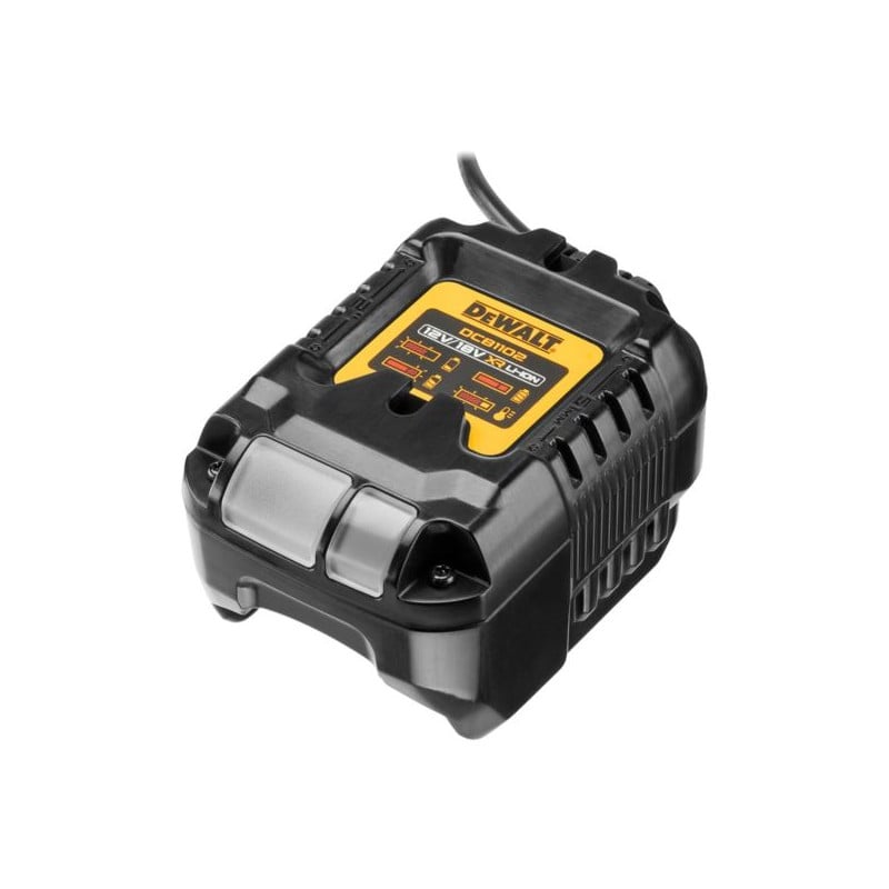 Akumulatorowa wkrętarka do płyt G-K DeWALT DCF620D1K XR 18V 1x2Ah BL 30Nm walizka z magazynkiem DCF6202