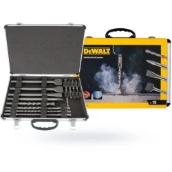 Zestaw 15 wierteł i dłut DEWALT DT9679 SDS+