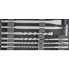 Zestaw 15 wierteł i dłut DEWALT DT9679 SDS+
