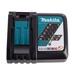 Zestaw COMBO Makita DLX2359TJ1: wkrętarka DHP484, klucz udarowy DTW300 + 3x5Ah, ładowarka + walizka + zestaw nasadek udarowych