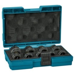 Zestaw COMBO Makita DLX2359TJ1: wkrętarka DHP484, klucz udarowy DTW300 + 3x5Ah, ładowarka + walizka + zestaw nasadek udarowych