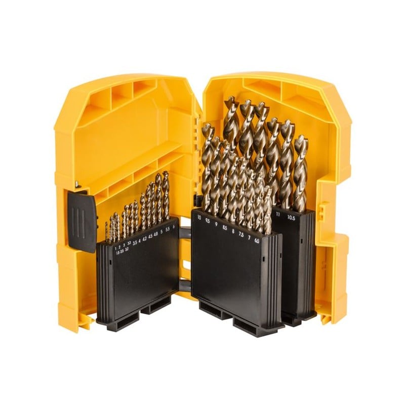 Zestaw wierteł do metalu DeWALT DT4957 EXTREME 1-13 HSS-E kobaltowe 29 szt.