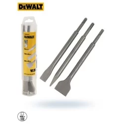 Dłuta DEWALT DT60330 SDS+ kpl. 3części L-250mm