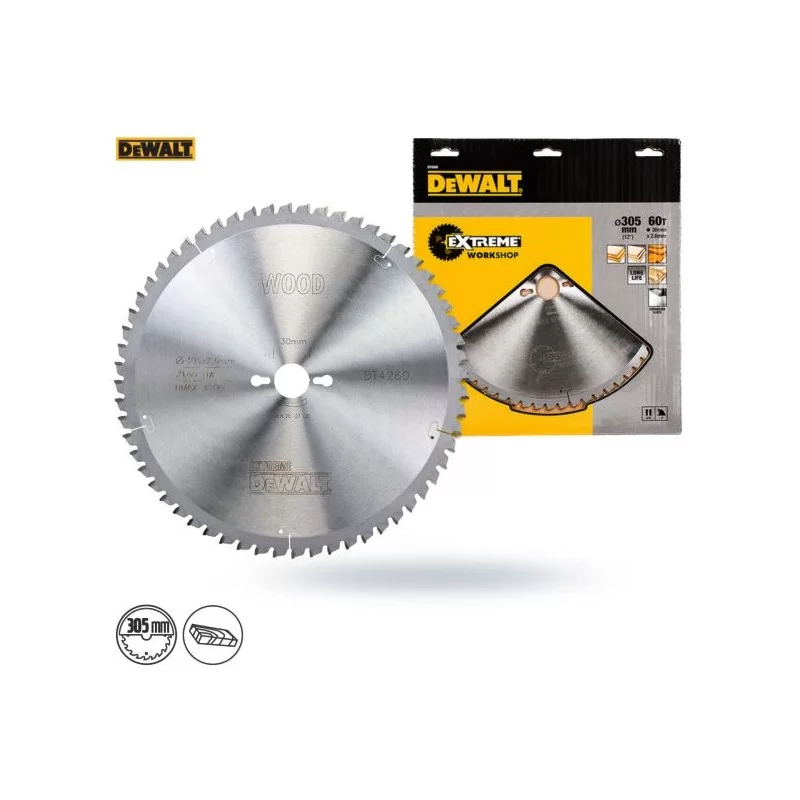 Piła tarczowa DEWALT DT4260 305x60zx30 z widią