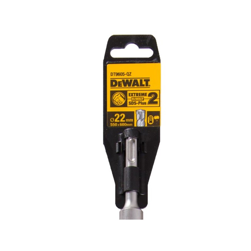Wiertło udarowe DeWALT DT9605 EXTREME 2 SDS+ do betonu 22x600/550 mm