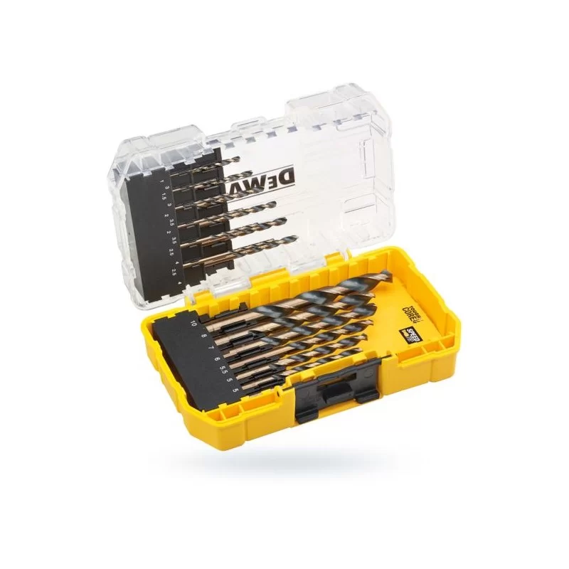 Zestaw wierteł do metalu 19szt BLACK&GOLD DeWALT