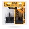 Zestaw wierteł do metalu 19szt BLACK&GOLD DeWALT