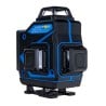 Laser krzyżowy GEKO G03307 zielony 40m 360° 4D 2x3,7V akcesoria torba