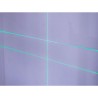 Laser krzyżowy GEKO G03307 zielony 40m 360° 4D 2x3,7V akcesoria torba