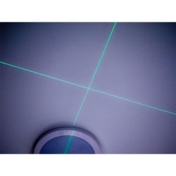 Laser krzyżowy GEKO G03307 zielony 40m 360° 4D 2x3,7V akcesoria torba