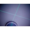 Laser krzyżowy GEKO G03307 zielony 40m 360° 4D 2x3,7V akcesoria torba