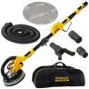 Szlifierka do gipsu ścian i sufitów Stanley FATMAX SFMEE500S 230V 750W 225mm zasięg 1,25-1,8m + zestaw 30 krążków z rzepem 225mm