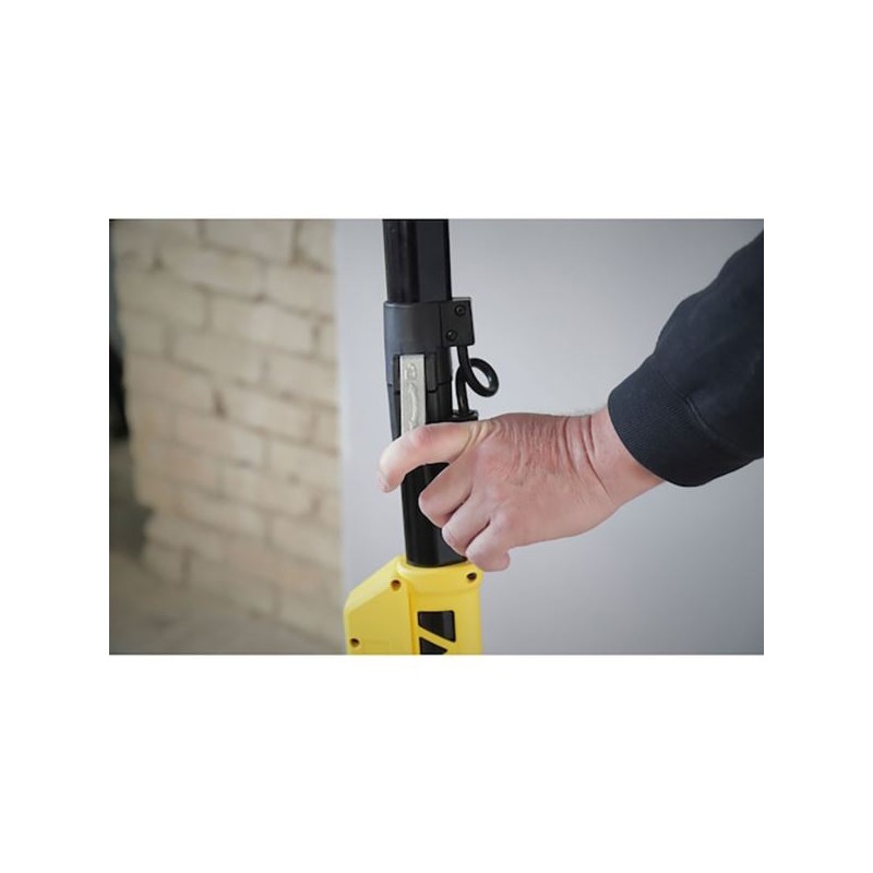 Szlifierka do gipsu ścian i sufitów Stanley FATMAX SFMEE500S 230V 750W 225mm zasięg 1,25-1,8m + zestaw 30 krążków z rzepem 225mm