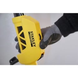 Szlifierka do gipsu ścian i sufitów Stanley FATMAX SFMEE500S 230V 750W 225mm zasięg 1,25-1,8m + zestaw 30 krążków z rzepem 225mm