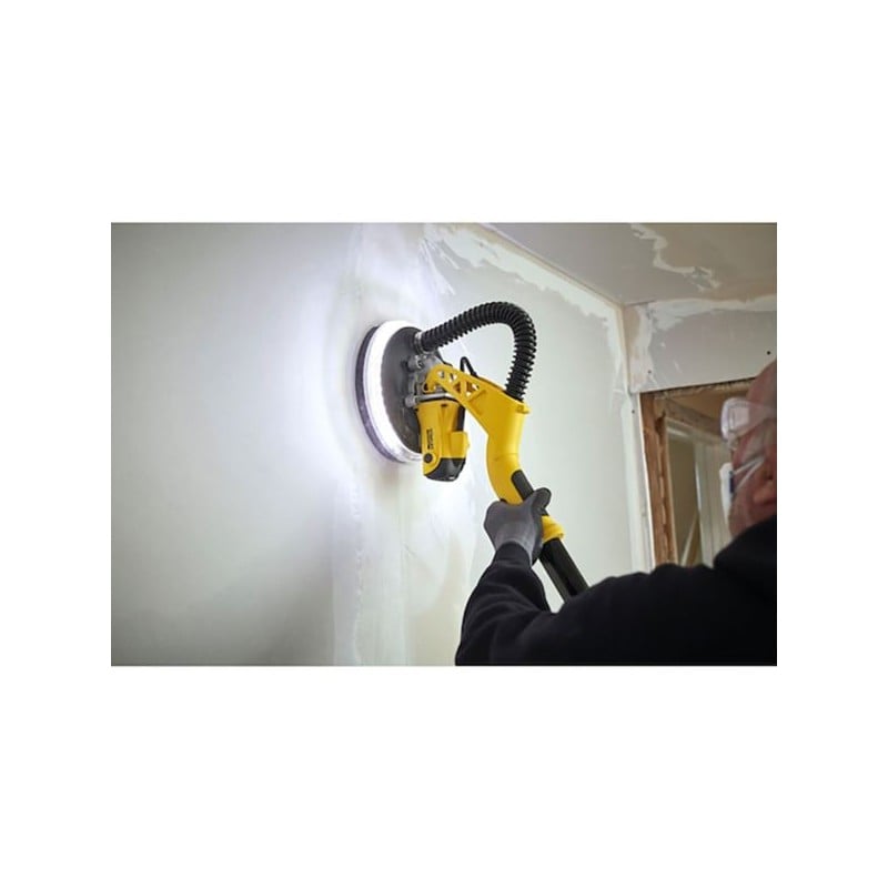 Zestaw szlifierka do gipsu Stanley FATMAX SFMEE500S 750W 225mm + odkurzacz Makita VC2512L 1000W klasa L 25l + 30 krążków 225mm