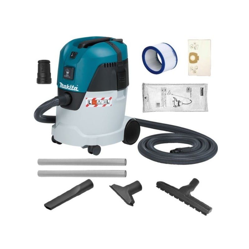 Zestaw szlifierka do gipsu Stanley FATMAX SFMEE500S 750W 225mm + odkurzacz Makita VC2512L 1000W klasa L 25l + 30 krążków 225mm