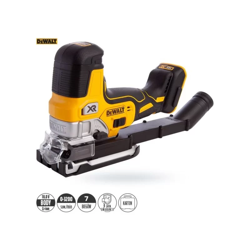 Wyrzynarka DEWALT DCS335N 18V 135mm XR gł/cię body